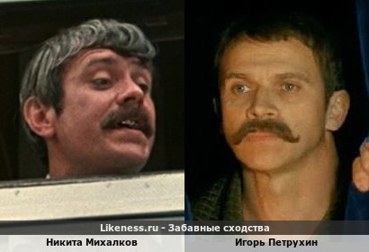 Никита Михалков похож на Игоря Петрухина