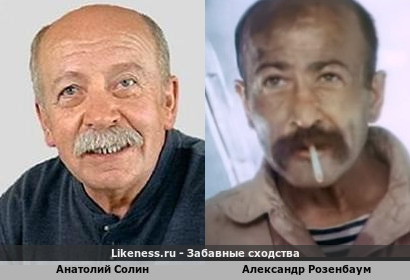 Анатолий Солин похож на Александра Розенбаума
