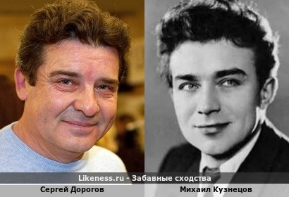 Сергей Дорогов похож на Михаила Кузнецова
