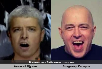 Алексей Щукин похож на Владимира Кисарова
