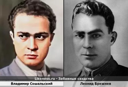 Владимир Сошальский похож на Леонида Брежнева