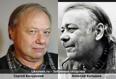 Сергей Бачурский похож на Алексея Катышева