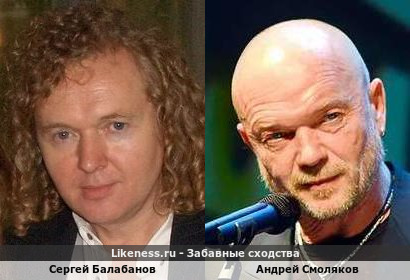 Сергей Балабанов похож на Андрея Смолякова