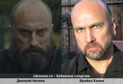 Дмитрий Нагиев похож на Брайана Ханну