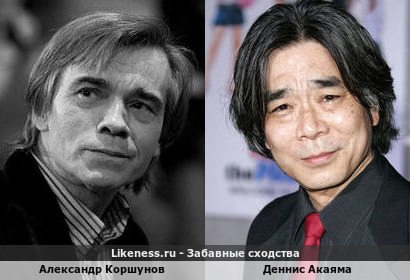 Александр Коршунов похож на Денниса Акаяму