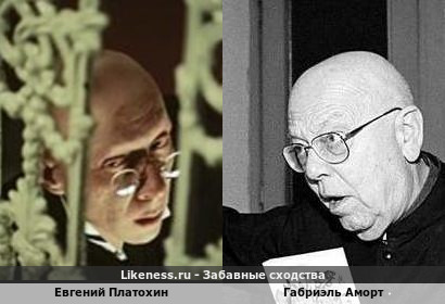 Евгений Платохин похож на Габриэля Аморта