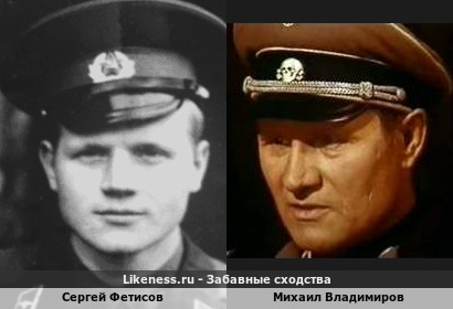 Сергей Фетисов похож на Михаила Владимирова