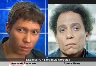 Алексей Алексеев похож на Аделя Имама