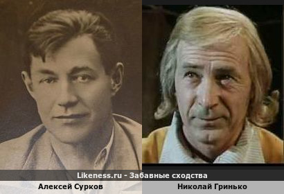 Алексей Сурков похож на Николая Гринько