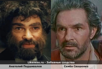 Анатолий Подшивалов похож на Семёна Свашенко