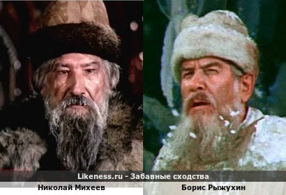 Николай Михеев похож на Бориса Рыжухина