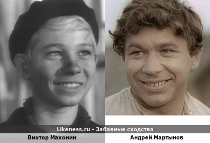 Виктор Махонин похож на Андрея Мартынова