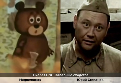 Медвежонок напоминает Юрия Степанова
