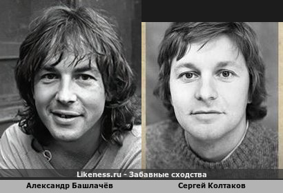 Александр Башлачёв похож на Сергея Колтакова