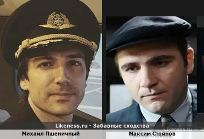 Михаил Пшеничный похож на Максима Стоянова