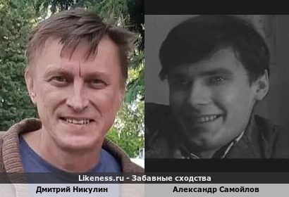 Дмитрий Никулин похож на Александра Самойлова