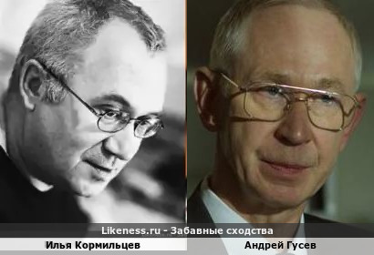 Илья Кормильцев похож на Андрея Гусева