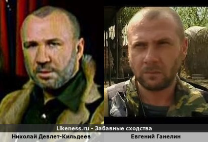 Николай Девлет-Кильдеев похож на Евгения Ганелина