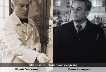 Юрий Овечкин похож на Ивана Каширина