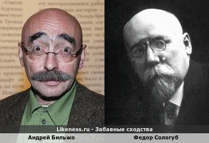 Андрей Бильжо похож на Федора Сологуба
