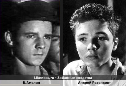В.Амелин похож на Андрея Розендента