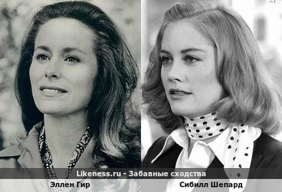 Эллен Гир похожа на Сибилл Шепард