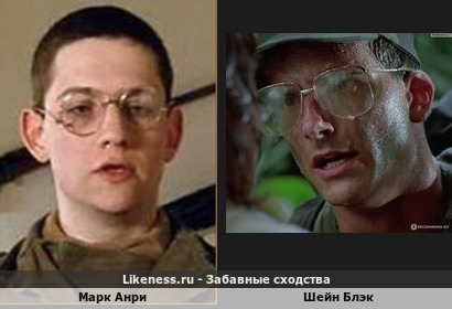 Марк Анри похож на Шейна Блэка