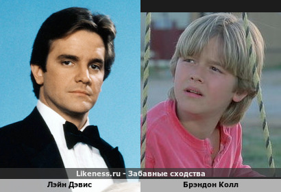 Лэйн Дэвис похож на Брэндона Колла