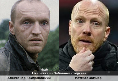 Александр Кайдановский похож на Маттиаса Заммера