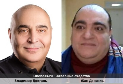 Владимир Довгань похож на Жана Даниэля