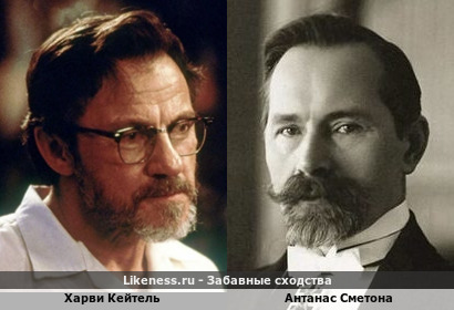 Харви Кейтель похож на Антанаса Сметону