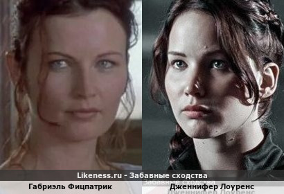 Габриэль Фицпатрик похожа на Дженнифер Лоуренс