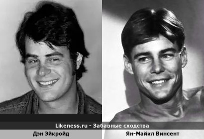 Дэн Эйкройд похож на Яна-Майкла Винсента