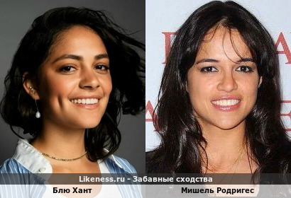 Блю Хант похожа на Мишель Родригес