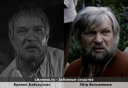 Бронюс Бабкаускас похож на Петра Вельяминова