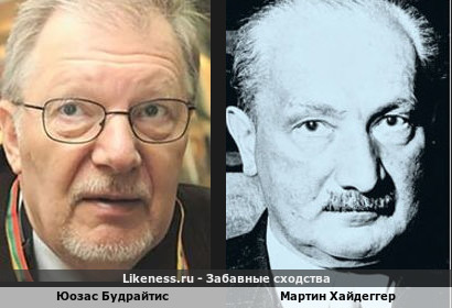 Юозас Будрайтис напоминает Мартина Хайдеггера