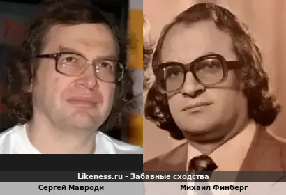 Сергей Мавроди похож на Михаила Финберга