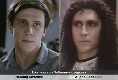 Леонид Бичевин похож на Андрея Алешина