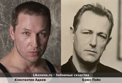 Константин Адаев похож на Брюса Пэйна