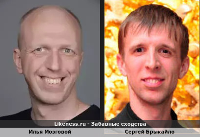 Илья Мозговой похож на Сергея Брыкайло