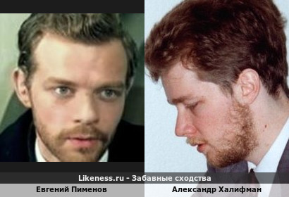 Евгений Пименов похож на Александра Халифмана