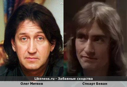 Олег Митяев похож на Стюарта Бевана