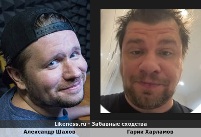 Александр Шахов похож на Гарика Харламова