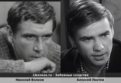 Николай Волков похож на Алексея Локтева