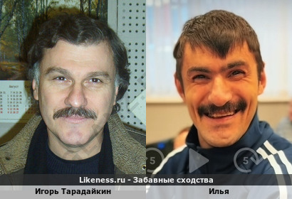 Игорь Тарадайкин похож на Илью