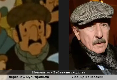Персонаж мультфильма "Приключения Буратино" напоминает Леонида Каневского