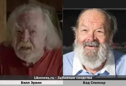 Билл Эрвин похож на Бада Спенсера