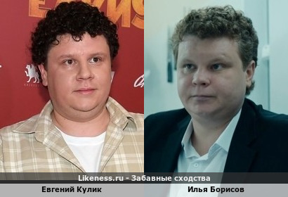 Евгений Кулик похож на Илью Борисова