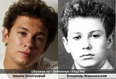 Никита Кологривый похож на Владимира Жириновского