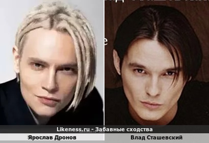 Ярослав Дронов похож на Влада Сташевского